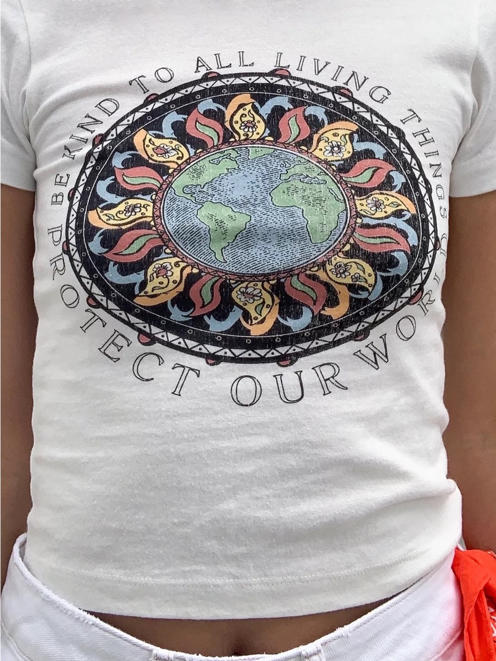 Urban Outfitters Tee Earth Graphic Tee